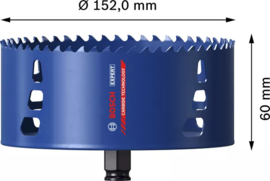 Bosch Expert Tough Material Gatzaag Ø 152mm 2608900444
