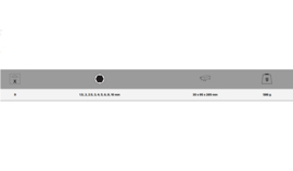 Bahco C1997LM/9P Inbussleutelset Zeskant Gekleurd 10 DLG