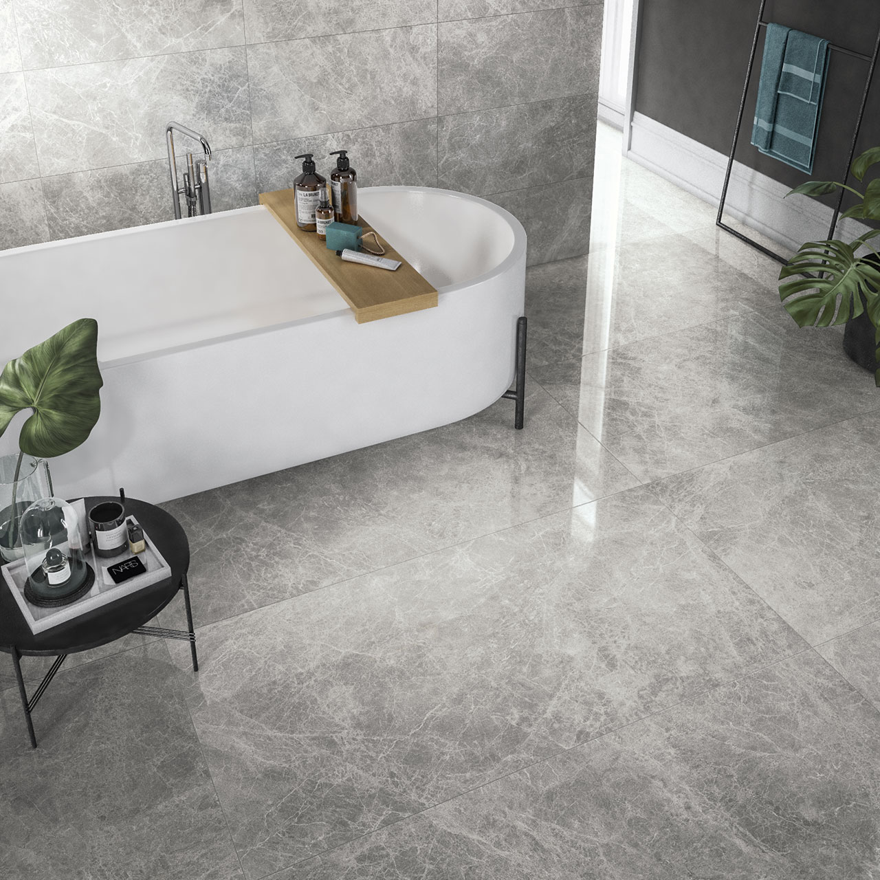 KALE ELEGANT GREY MAT Vloertegel 60x120cm 1,44 P