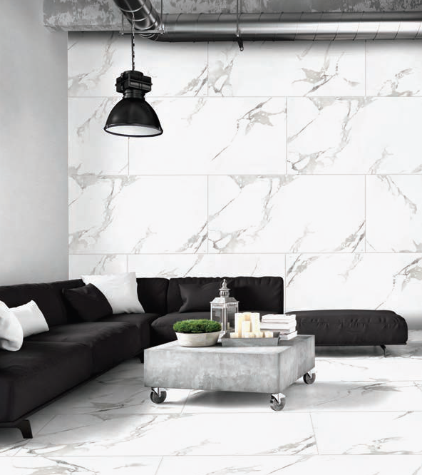 CARRARA Polished Vloertegel 60x120cm