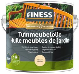 FINESS Tuinmeubelolie 2,5L Kleurloos Bu