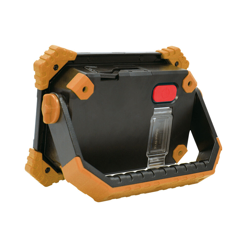 Braytron 20W Battery Work Light BLACK IP54 USB 6500K