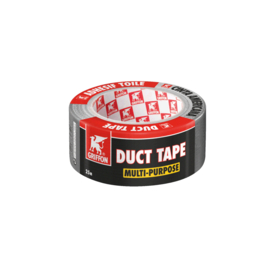 Griffon 6310239 Duct Tape Grijs Rol 48 mm x 25 m.