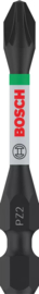 Bosch Impact Control Schroefbit PZ2 55mm (2x) 2608522544