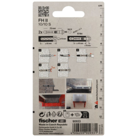 Fischer Veiligheidsanker FH II 10/10 S 90933