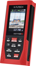 Disty 120RC Laser Afstandmeter Rood + Camera 250.120RC