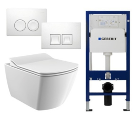 Geberit UP100 Inbouwreservoirset EG321 Rimless