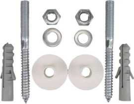 Plugboutenset M8 x 90 Bevestigingsset Fontein