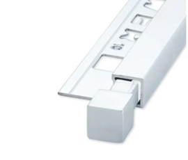 QUTEX Vierkant Alu Hoogglans 8 mm Hoekstuk (2x) OX-E051000131