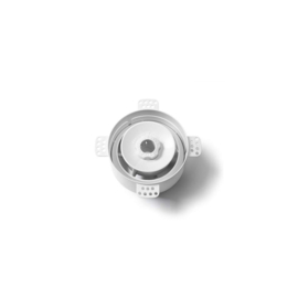 NoShow instucbaar rond Ø125 mm Wit 66805300
