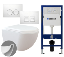 Geberit UP100 Inbouwreservoirset FE321 Rimless