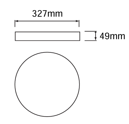 Horoz Andrea 30W Round White 6400K Led