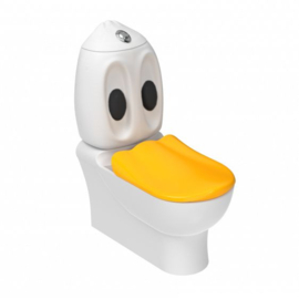 Creavit KC1003.01.1200E Ducky Geel Softclose WC zitting