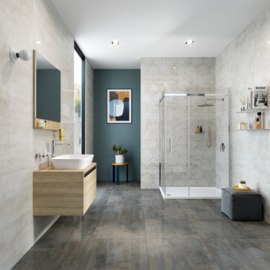 KALE R263 METALIX ANTRA Glans Vloertegel 60x120cm