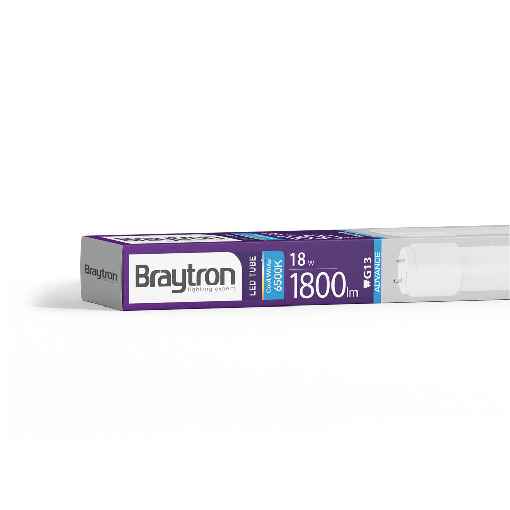 Braytron ADVANCE 24W G13 SG T8 GLS 6500K LED Tube