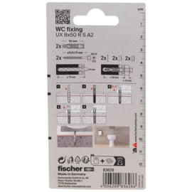 Fischer Bevestigingsset WC N K 83628