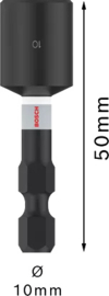 Bosch Impact Control Dopsleutel 10mm 2608522352