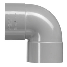 MAKU PVC Lijmbocht M/M 90° Ø 40mm 52917