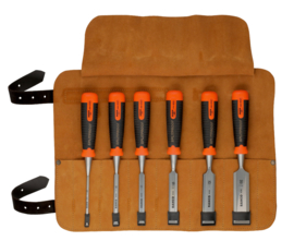 Bahco Steekbeitelset Ergo + Houder 6 DLG 434-S6-LR