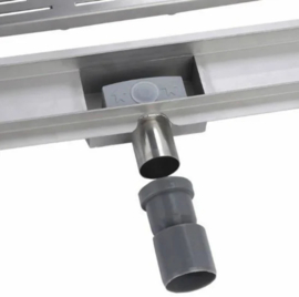 Titan Verloopstuk 40-50 voor RVS Drain/Douchegoot