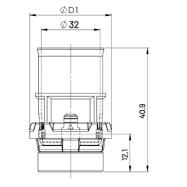 Comap Gas Persstop 32 mm 7012918