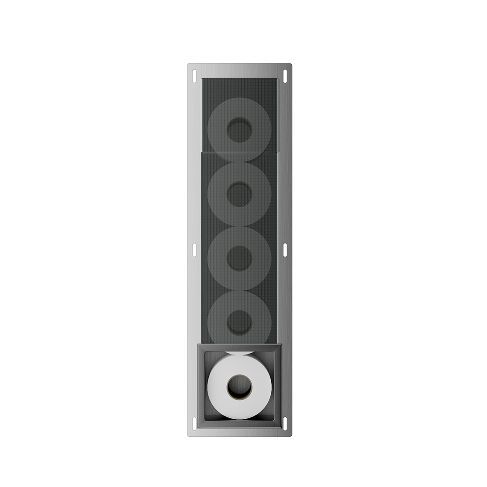Rocko Inbouwbox Toilet- en/of Reserverolhouder
