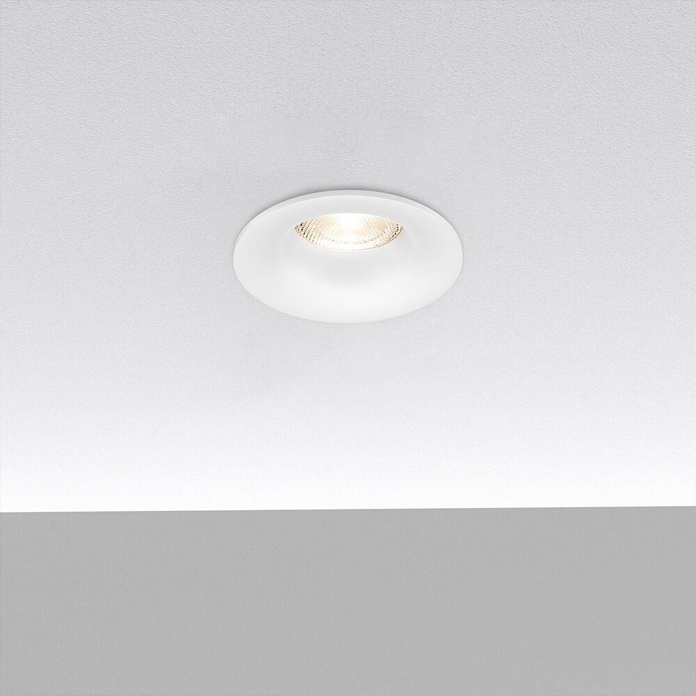Braytron TETRA D ROUND White IP20 Spotlight Fixture