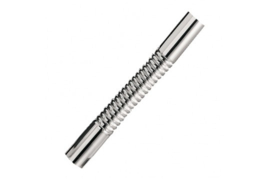 Chroom muurbuis recht buigbaar 32mm 33.3557