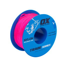 OX Trade 8# 50M Pink Builders Line OX-T102905