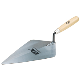 OX Trade Brick Trowel London - Wooden Handle - 280mm / 11in OX-T017428