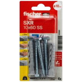 Fischer Constructieplug SXR 10x60 SS 532681