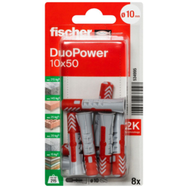 Fischer DuoPower Plug 10x50 K 534995