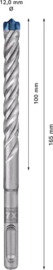 Bosch Expert SDS Plus-7X Hamerboor 12 x 100 x 165mm (10x) 2608900173