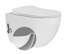 Creavit FE321.400 Wandcloset Bidet + Kraan Rimless