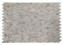S02 Beige (6x) 3D Steenstrips Marmer 0,53m²