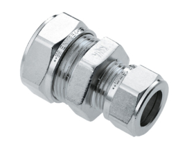 Bonfix Verloopsok 22 x 15 mm Knel Vernikkeld 82533AN