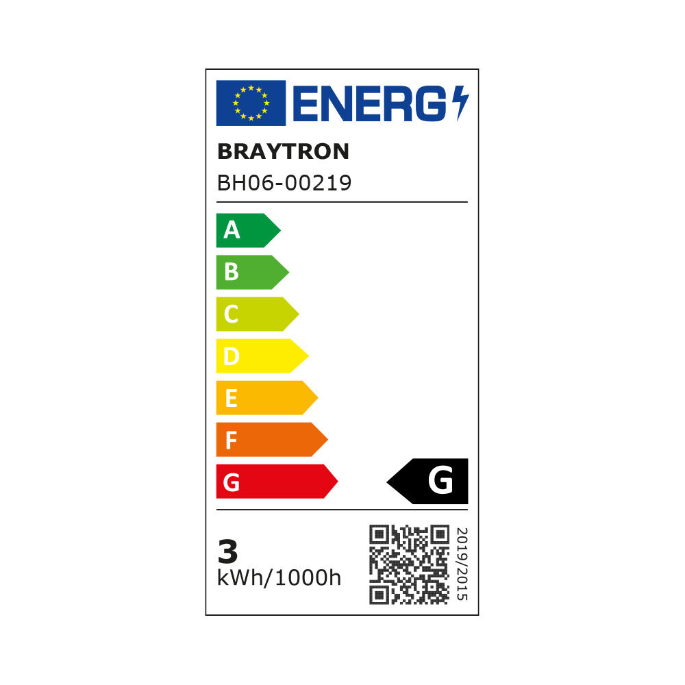 Braytron MINISPOT A 3W 38D 3C 4000K IP54 LED Spotlight