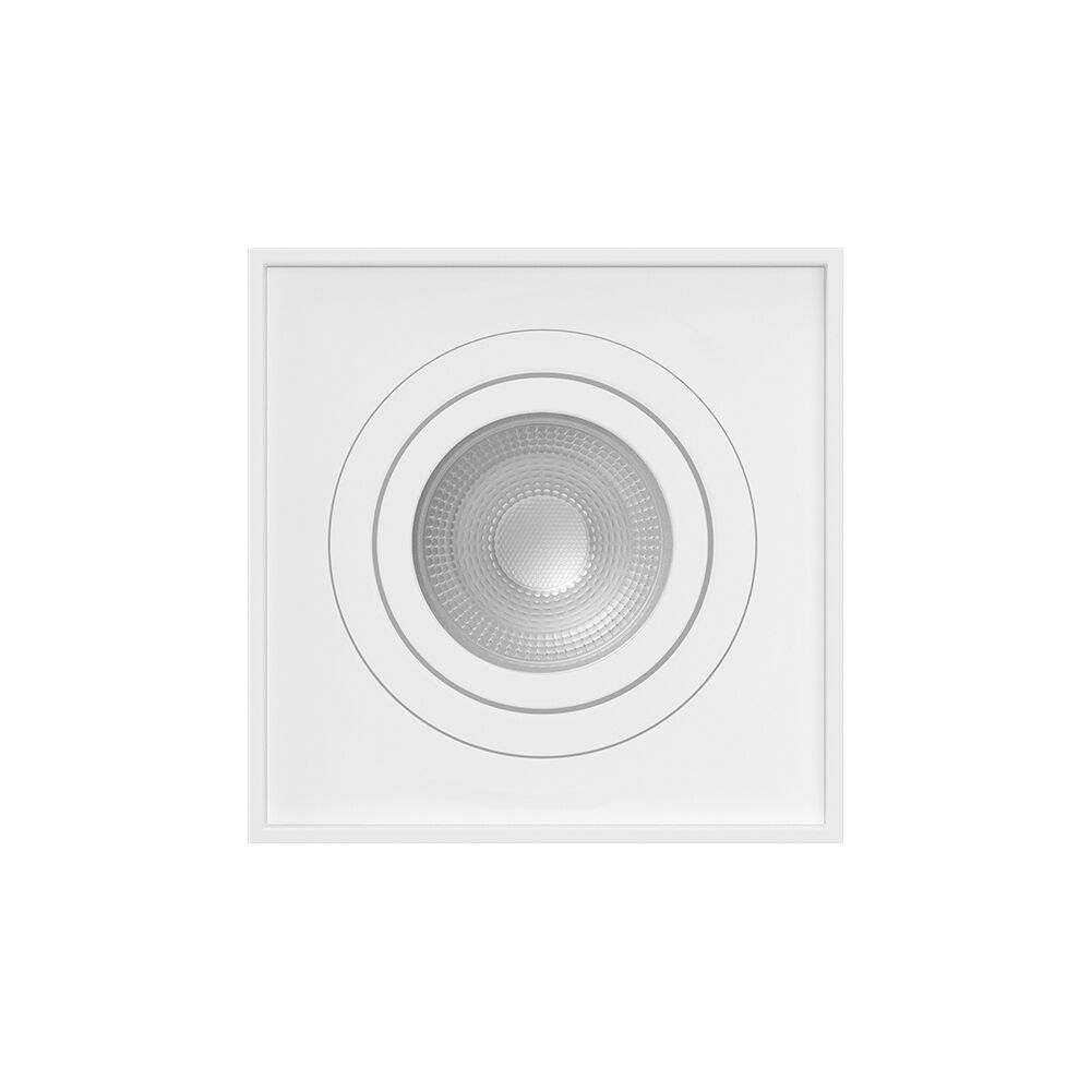 Braytron GAMA SS A SQR White GU10 IP20 Spotlight Fixture