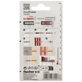Fischer DuoPower Plug 10x50 K 534995