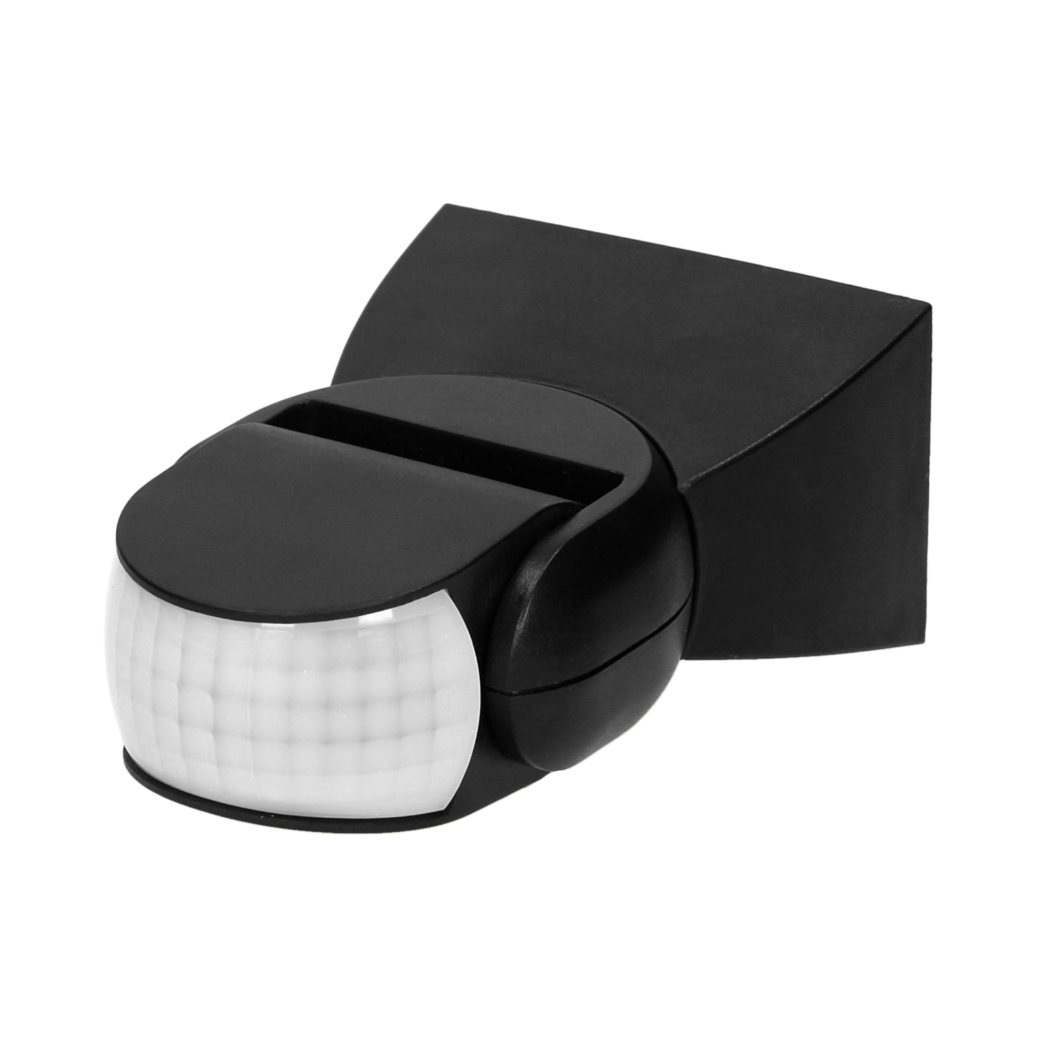 ORNO Adjustable PIR motion sensor, IP65 180°, 12m Black