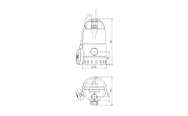 Grundfos Unilift CC Dompelpomp + Vlotter 96280966