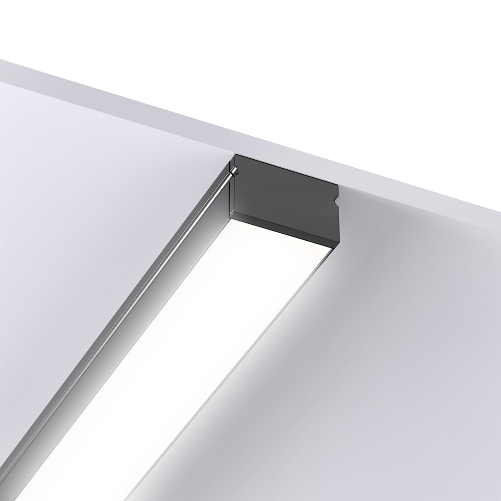 Leddle 2m LED Profile Multi BLACK Alu LDP