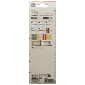 Fischer Constructieplug SXR 10x140 SS 532679