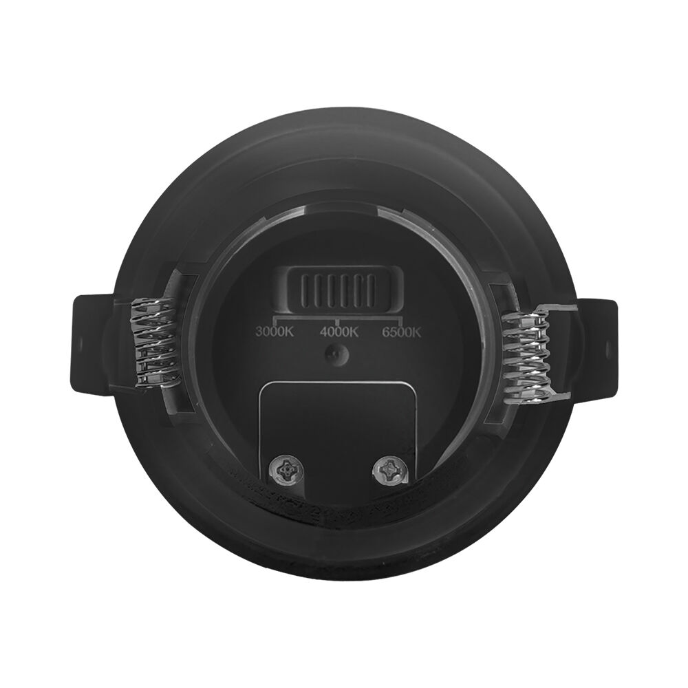 Braytron 7W G3 ROUND BLACK IP54 3IN1 LED Downlight