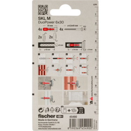 Fischer Spiegelbevestiging SKL M 45490