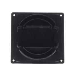 Nedco Gevelklep ZWART Ø100/125/110 x 54 mm 62500401