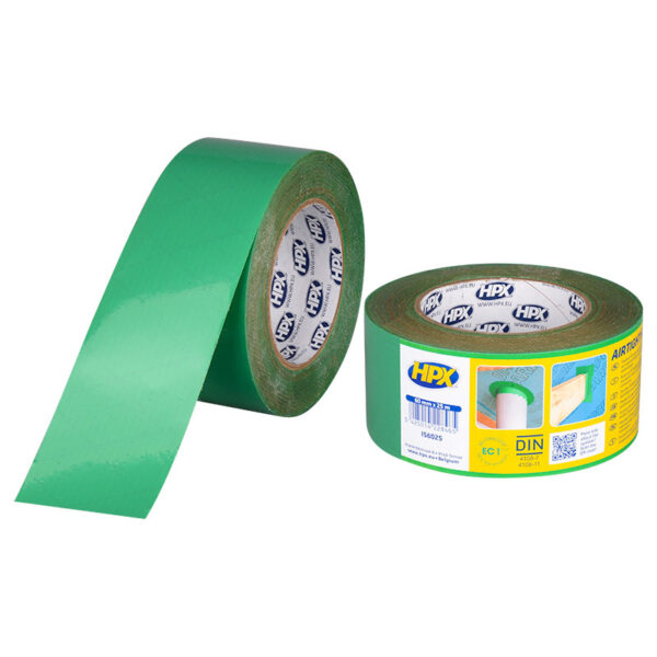 HPX Flexibele PE Tape Groen 60mm x 25m IS6025