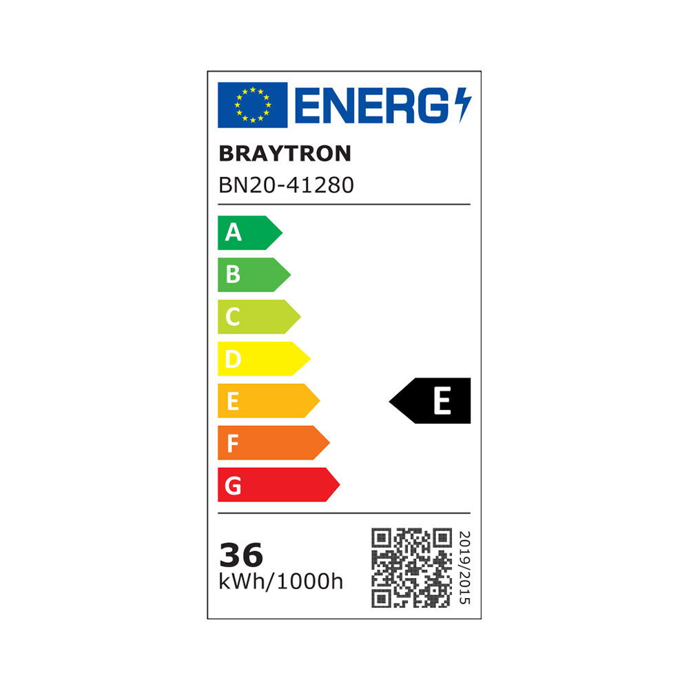 Braytron PROLINE PT 36W 1,2m SNS White 3IN1 LED Batten