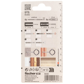 Fischer Stokschroef STS 8x80 + UX K 90481