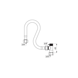 Delabie Aansluitset Premix Nano 732515